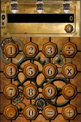 Steampunk Calculator android App screenshot 0