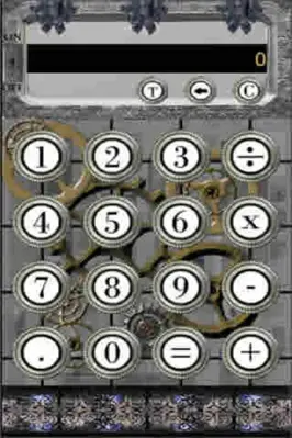 Steampunk Calculator android App screenshot 1